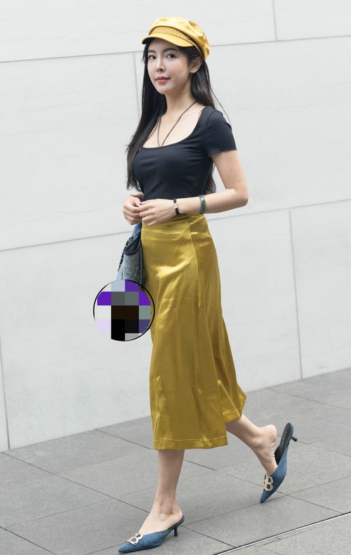 街拍 搭配服飾就是緊跟潮流,復古風格這幾年非常流行